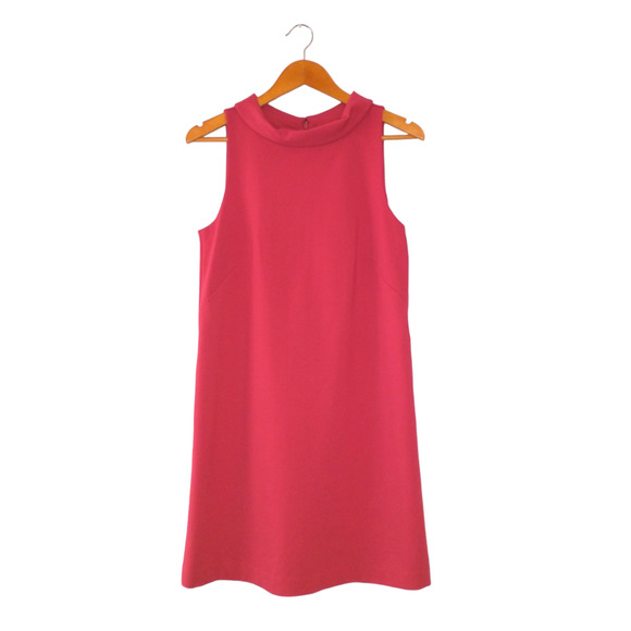 Ann Taylor Petite Sleeveless Dress Red Medium Polished Work Wear Career NWT - Picture 11 of 11